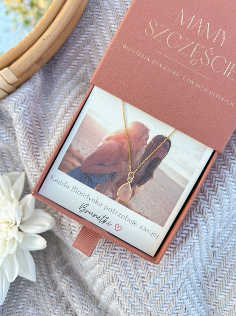 naszyjnik rose z dedykacja dla przyjaciolki.JPG