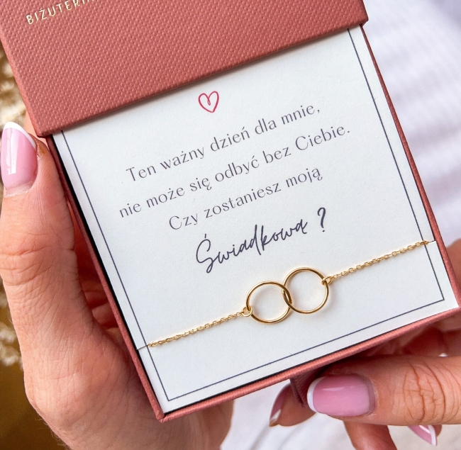 pytanie o świadkowanie bransoletka circle of love.JPG